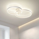 Axyaa Round Ring LED Ceiling Light Modern Minimalism Chandelier for Living Room