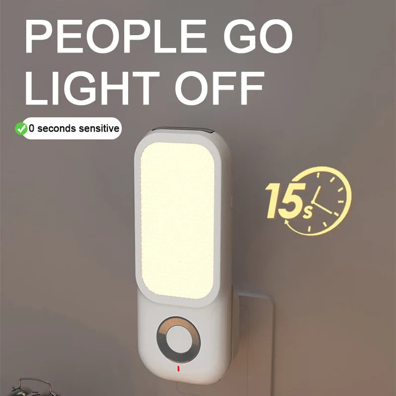 Axya LED Induction Night Light with Wireless Charging and Flashlight