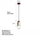 Axyaa Yellow Stone Pendant Light: Wabi Sabi Travertine Nordic Restaurant Decor