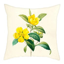 Axyaa Pink & White Flower Pattern Pillow Cover 45*45cm