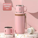 Axyaa Insulated Stainless Steel Thermal Water Bottle with Flip Lid for Sports & Outdoors