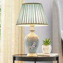 Axyaa Luxe Ceramic Table Lamp for Living Room & Bedroom décor