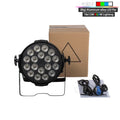 Axyaa 18x18W RGBWA+UV LED Par Light for DJ Bar Disco Stage