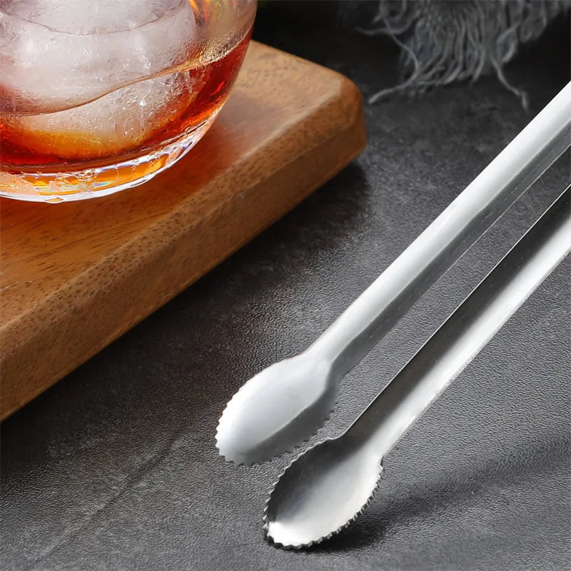 Axyaa Stainless Steel Food Tongs Clamp for Kitchen Cooking Buffet Dessert Meat