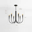 Axyaa French Design Branch Chandelier - Stylish Lighting Fixture for Home Décor