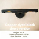 Axyaa Nordic Copper Wall Lamp for Bathroom Washstand, Hallway, Restroom - High Quality Mirror Front Sconce