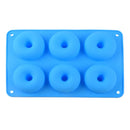 Axyaa Silicone Donut Mold: Non-Stick DIY Baking Pastry Tools for Cakes, Cookies & Chocolates