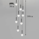 Axyaa Modern LED Pendant Chandeliers for Living Room Dining Room Indoor Lighting