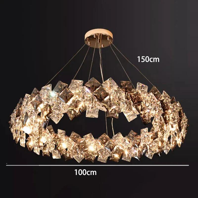 Modern Nordic Chandelier by Axyaa: Pendant Lights for Dining Room, Lustre Hanging Lamps, Indoor Ceiling Fixture