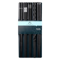 Axyaa Stainless Steel Alloy Chopsticks Set for Asian Cooking and Dining