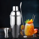 Axyaa Stainless Steel Cocktail Shaker Set with Stand