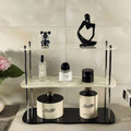Axyaa Acrylic Tabletop Organizer for Cups, Perfumes, and Makeup