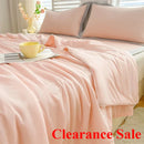 Axyaa Silk Summer Quilt - Cool & Machine Washable Thin Quilt