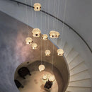 Axyaa Modern LED Ceiling Chandelier for Bedroom and Dining Room