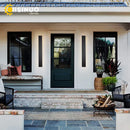 Axyaa Outdoor Black Wall Sconce with Dimmer Switch for Bright Garden Lighting