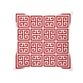 Axyaa Geometric Polyester Pillowcase for Home Decor 45x45cm