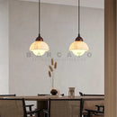 Axyaa Marble Wabi Sabi Droplight Pendant Lamp for Kitchen Island & Dining Desk