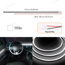Axyaa LED Acrylic Strip: Cuttable, Flexible Decorative Car Interior Lamp