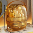 Axyaa Makeup Organizer Drawers with Lid for Vanity Display Case