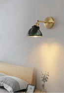 Axyaa Nordic LED Wall Lamp with Rotary Switch for Minimalist Interior Lighting