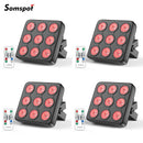 Axyaa 9LED RGBW Par Stage Lights - Remote Control DJ Disco Lighting