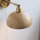 Axyaa Ash Wood LED Wall Light Indoor Decor Lighting Bedside Lamp