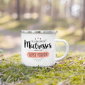 Axyaa Teacher Appreciation Enamel Mug - Unique Gift for Educators and Mentors