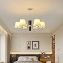 Axyaa Luxury Cloth Cover Chandelier for Living Room, Dining & Bedroom