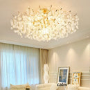 Axyaa Crystal Tree Chandelier - Elegant French Design for Dining Room Fixtures