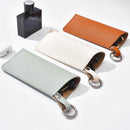Axyaa Leather Glasses Bag: Dustproof Sunglasses Storage Box - Portable & Versatile Organizer