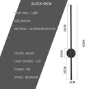 Axyaa Nordic Line LED Wall Light - Minimalist Home Decor & Lighting Fixtures