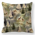 Axyaa Merry Christmas Pillowcase Cushion Cover for Festive Home Decor