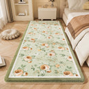 Axyaa Plush Pastoral Bedroom Carpet: Soft & Non-slip Rug for Home Decor