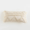 Axyaa Tufted Tassels Cushion Cover for Home Decor in Living Room Bedroom Sofa