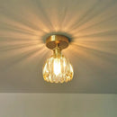 Axyaa Modern Glass Shade Ceiling Lights with E27 Holder