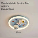 Axyaa Astronaut LED Ceiling Lamp for Kids Room Chandeliers