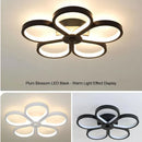 Axyaa 3 Color LED Ceiling Lamp: Modern Styles for Hallway, Bedroom, Living Room