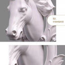 Axyaa Horsehead Wall Lamp - Nordic Creative Animal Decor Lighting