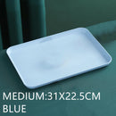 Axyaa Wheat Straw Rectangular Tray for Eco-friendly Kitchen Organizer