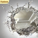 Axyaa Resin Acrylic LED Wall Lamp Water Spray Shape Decor Light