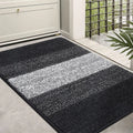Axyaa Low-Profile Indoor Entry Doormat 80x120 - Non-Slip Absorbent Washable Rug