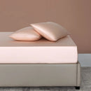 Axyaa Bamboo Fitted Sheet & Pillowcase Set, Adjustable Mattress Covers, Luxury Bedding