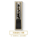 Axyaa Modern Minimalist Entry Wall Decor High-end Hanging Art with Corridor Light