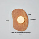 Axyaa Green Marble Stone LED Wall Light Sconce