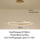 Axyaa Modern LED Pendant Chandelier for Living Room Restaurant Bedroom Lighting