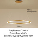 Axyaa Modern LED Pendant Chandelier for Living Room Restaurant Bedroom Lighting