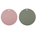 Axyaa Silicone Coasters Set - Heat Resistant & Nonslip Multifunction Kitchen Accessories