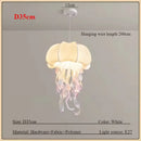 Axyaa French Cream Style Jellyfish Chandelier for Bedroom and Bar Counter