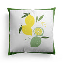 Axyaa Fresh Fruit Square Cushion Cover – Sofa and Home Decor Pillow Case
