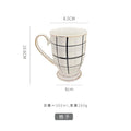 Axyaa Nordic Retro Ceramic Couple Cups - Premium Light Luxury Afternoon Tea Mug